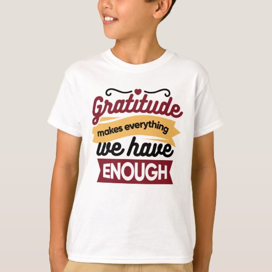 Faith and Gratitude Artwork – Uplifting Christian Tシャツ (正面)