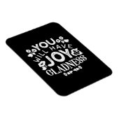 Faith and Happiness – Joy and Gladness Quotes マグネット (右側)