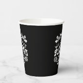 Faith and Happiness – Joy and Gladness Quotes 紙コップ (左)