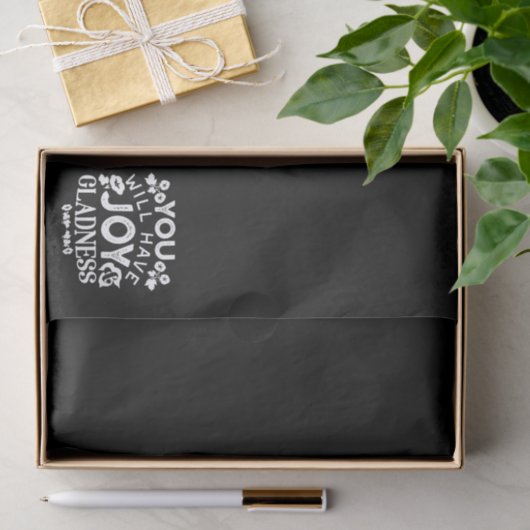 Faith and Happiness – Joy and Gladness Quotes 薄葉紙 (ギフト)