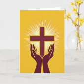 Faith And Light Symbol Card カード (黄色い花)