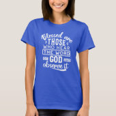 Faith and Obedience – Inspirational Scripture Tシャツ (正面)