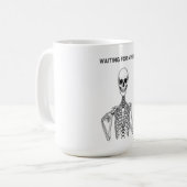 Faith-Based Humor Mug for Single Christian Men コーヒーマグカップ (正面左)