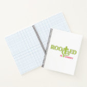 Faith Based Journal Rooted in Christ ノートブック (内部)