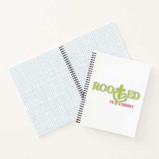 Faith Based Journal Rooted in Christ ノートブック (内部)