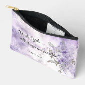 Faith Based - Matthew 19:26 アクセサリーポーチ (見開き)