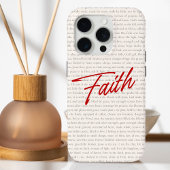 Faith Bible Verse Christian Phone Case for Women Case-Mate iPhoneケース