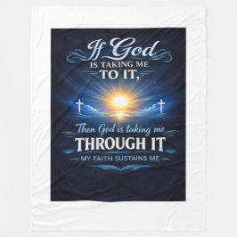 Faith Blanket フリースブランケット
