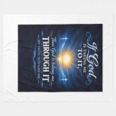 Faith Blanket フリースブランケット (正面(横))