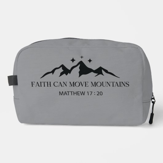 Faith can move mountains.” — Matthew 17:20  ドップキット (正面)