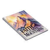 Faith can move mountains notebook  ノートブック (右側)