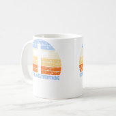 Faith Cross Jesus Changes Everything Christian コーヒーマグカップ (正面左)