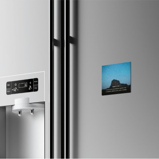 Faith Desert Collection – Mark 6:31 マグネット