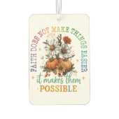 Faith Does Not....  カーエアーフレッシュナー (裏面)