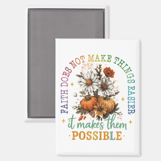 Faith Does Not....  マグネット (正面/裏面)