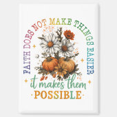 Faith Does Not....  マグネット (正面)