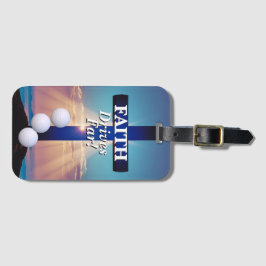 Faith Drives Far Golf  ラゲッジタグ
