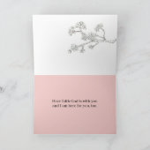 Faith Encouragement Scripture Psalm 56 Tree カード (内部)