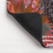 Faith Fruit of the Spirit Bible Verse Mouse Pad マウスパッド (コーナー)