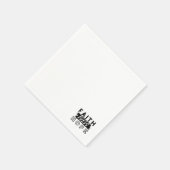 Faith Fuels Hope Quote – Uplifting Christian Art スタンダードカクテルナプキン (角)