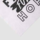 Faith Fuels Hope Quote – Uplifting Christian Art 薄葉紙 (詳細)