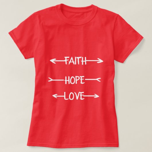 Faith Giftコレクション – 信仰アパレルTシャツ Tシャツ (デザイン正面)