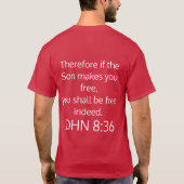 Faith Gift Collection - Tシャツ (裏面)
