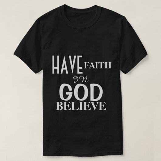 Faith Gift Collection - Tシャツ (デザイン正面)