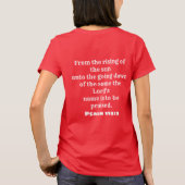 Faith Gits Collection Tシャツ (裏面)