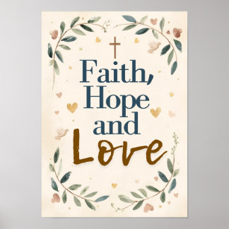 Faith, Hope and Love ポスター