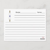 Faith Hope Loveレシピ ポストカード (裏面)