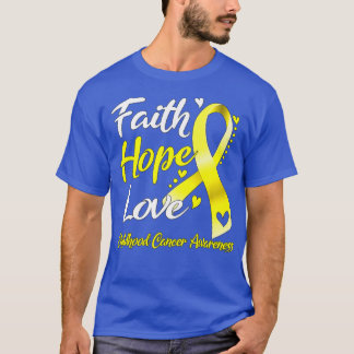 Faith Hope Love小児癌認識度(1) Tシャツ