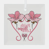 FaItH、HoPe、LoVe ガラスオーナメント (裏面)