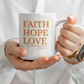 Faith.Hope.Love コーヒーマグカップ