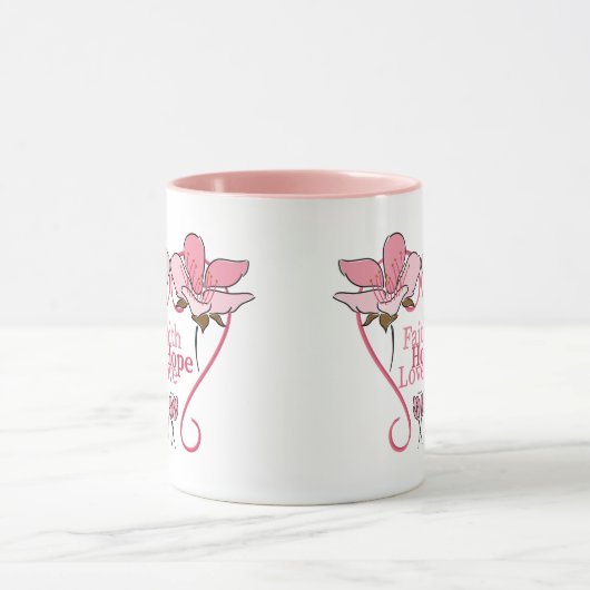 FaItH、HoPe、LoVe マグカップ (中央)