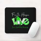 Faith Hope Love Brain Disablity認識度 マウスパッド (マウス)