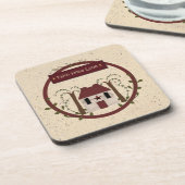 Faith Hope Love Cork Coaster コースター (左側)