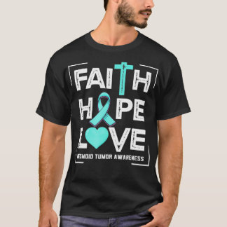 Faith Hope Love Desmoid Tumor Awareness Tシャツ
