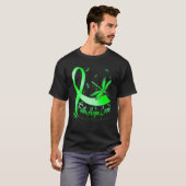Faith Hope Love Mental Illness Awareness Dragonfly Tシャツ (正面フル)