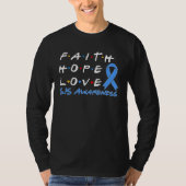 Faith Hope Love SJS Awareness Tシャツ (正面)