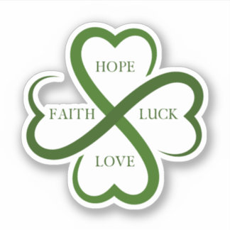 Faith, Hope, Luck, Love      シール