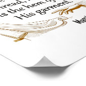 Faith If You're Hanging On By A Thread Make Sure I ポスター (角)