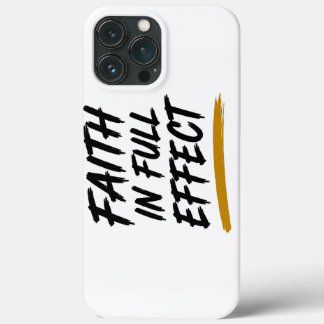 FAITH IN FULL EFFECT — 励ましのノート iPhone 13 PRO MAXケース