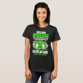 Faith In God  Celiac Warrior Celiac Disease Awaren Tシャツ (正面フル)