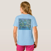 Faith Inspiration Angel T-Shirt (Art on Back Side) Tシャツ (裏面フル)