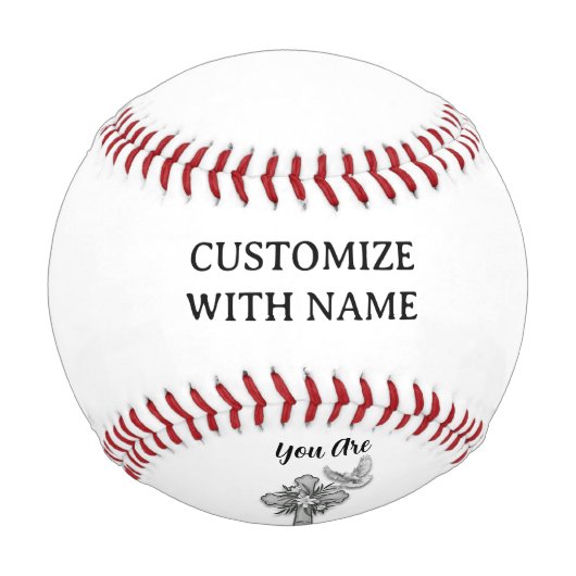 Faith Inspired 野球ボール (裏面)