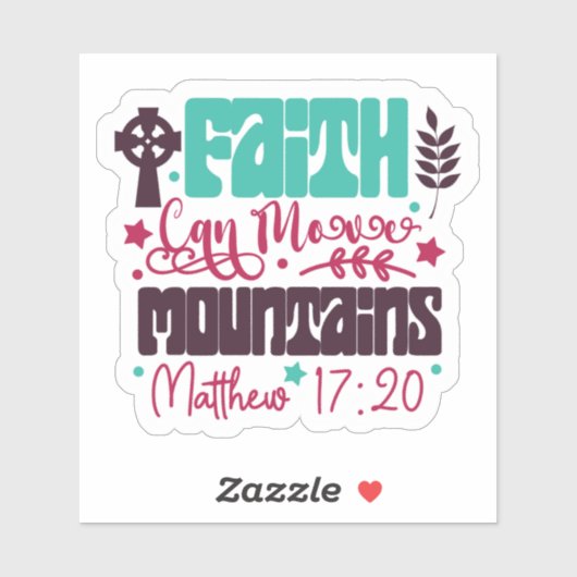 Faith-Inspired Bible Verse Stickers シール (シート)