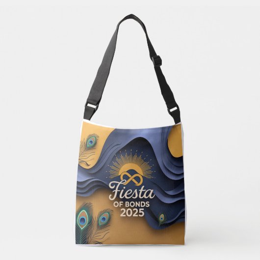 Faith-Inspired Sunburst Bonds Tote Bag 2025 クロスボディバッグ (正面)