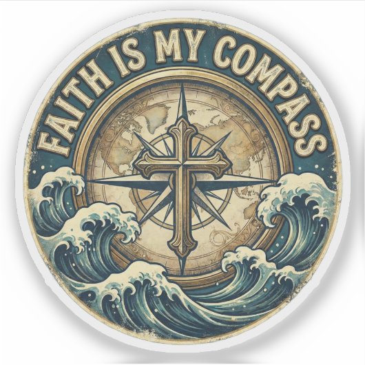 Faith is my Compass  シール (正面)