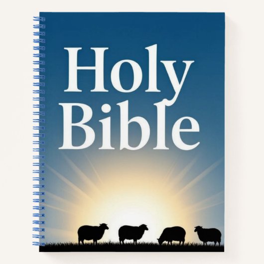 Faith Journal | Spiral Notebook for Sunday School  ノートブック (正面)